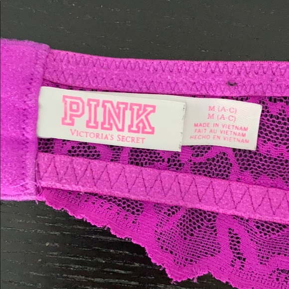 Pink Halter Bralette - Picture 5 of 5